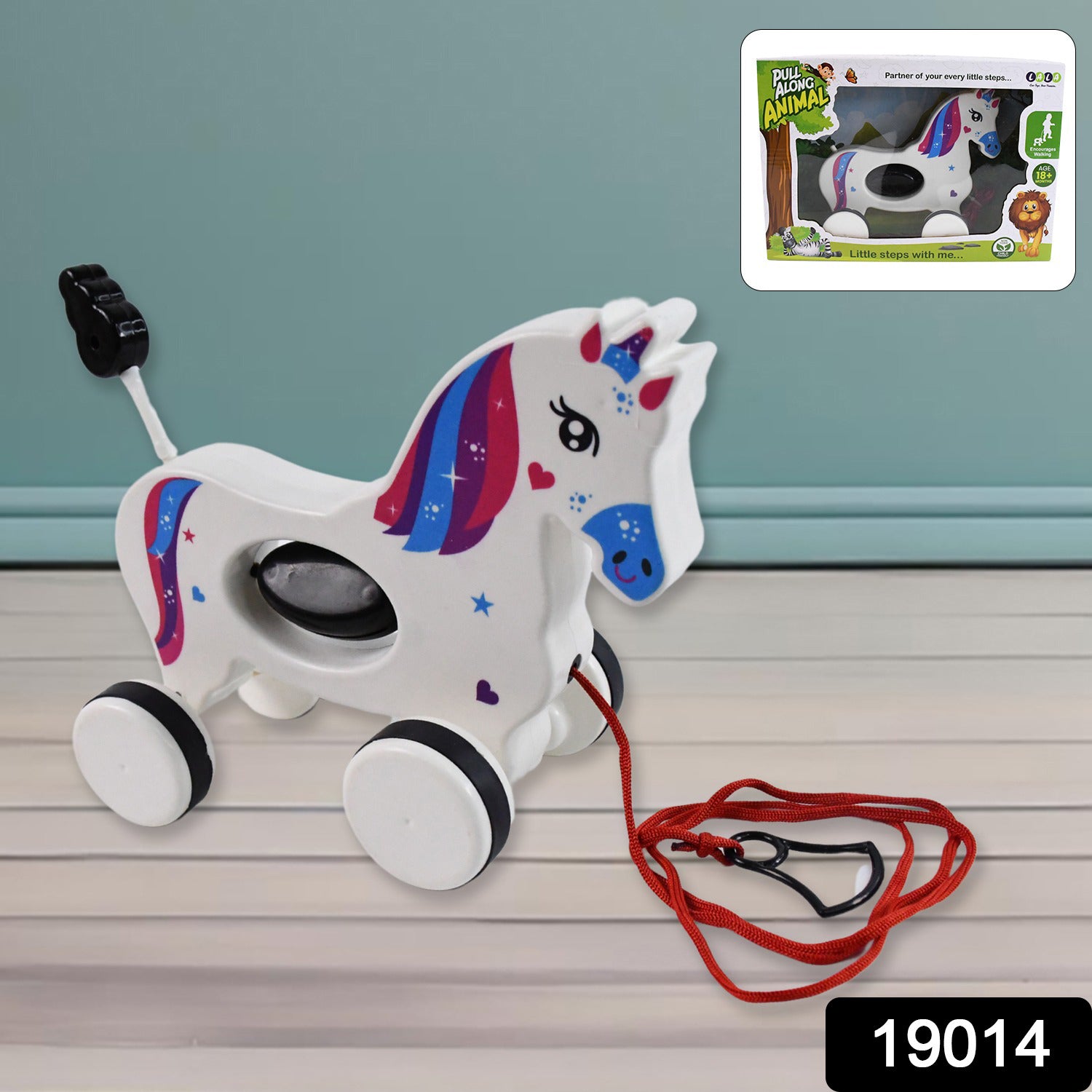 Pull Along Toy Unicorn  Pull String Toys For Babies Pull Along Toy Unicorn  Pull String Toys For Babies